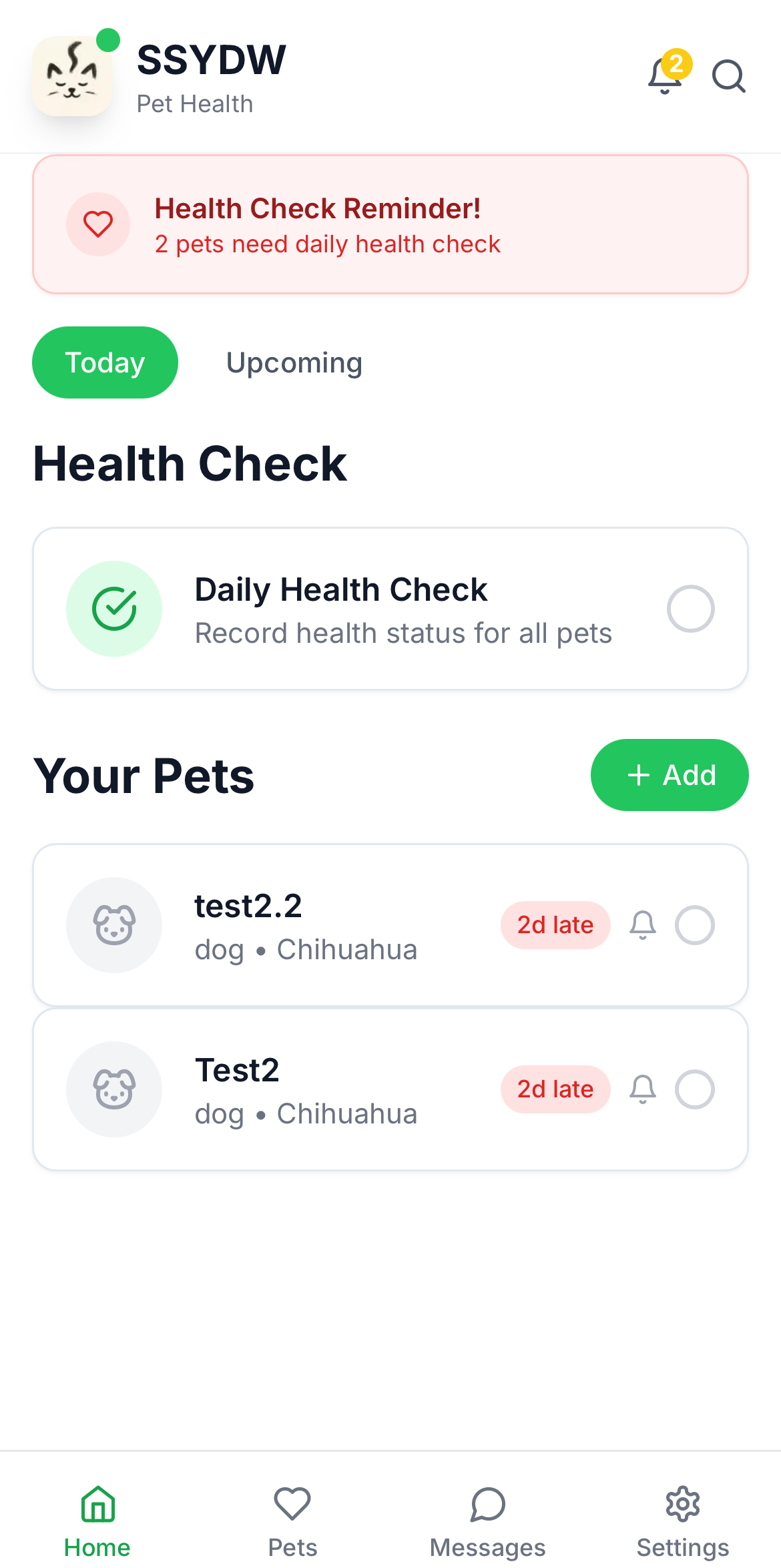SSYDW App Screenshot